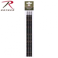 Rothco Woodland Camo Pencils - 3Pack
