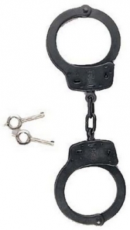Handcuffs Black Steel - Smith & Wesson Cuffs Police Issue