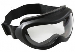 Tactical Goggles Black With Clear Lens Ce