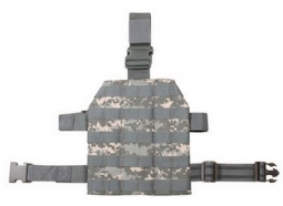 Army Digital Camo Molle Drop Leg Platform