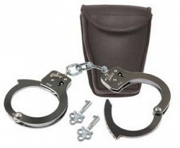 Steel Handcuffs W/Case