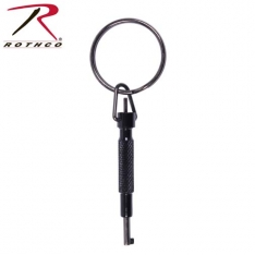 Rothco 3 Inch Swivel Handcuff Key - Black