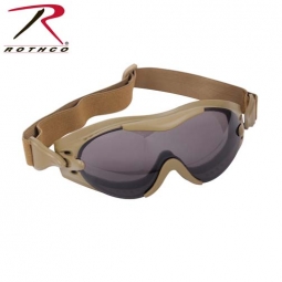 Rothco Swat Tec Single Lens Tact Goggle-Coyote