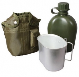 Camper's Canteen Cup And Cover Kit Olive Drab