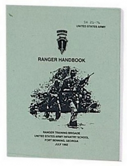 Ranger Handbook Military Manuals / Books