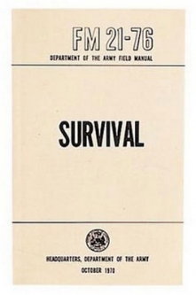 Survival Manual Military Manuals / Books