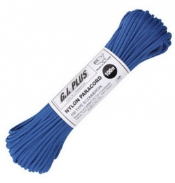 550 Lb Paracord 100 Foot Royal Blue Nylon