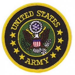 United States Army Round Logo Patch