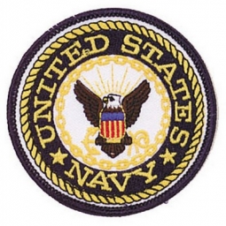 United States Navy Logo Military Patches