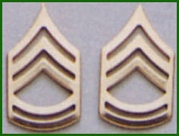 Military Rank Insignia Sergeant 1St Class Gold