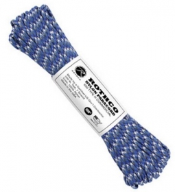 Nylon Paracord Blue Camo 550 Lb Cord 100 Ft