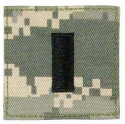 Military Rank 1St Lieutenant Digital Camo Logo Patches