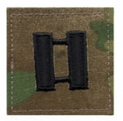 Military Rank Patch Captain Multi-Cam