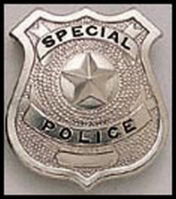 Special Police Badges Nickel-Plated