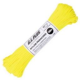 Nylon Paracord 550 Lb 100 Ft Yellow