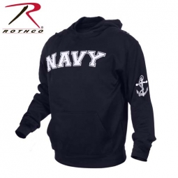 Rothco Navy Pullover Hoodie-Navy Blue