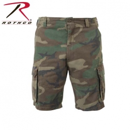 Camouflage Cargo Shorts Camo Vintage Paratrooper Shorts