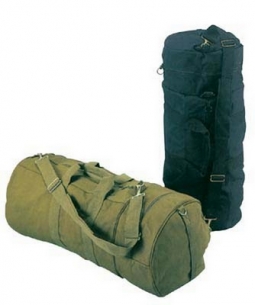 Sports Bags - Olive Drab Double-Ender Canvas Sport Bag