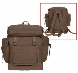 European Rucksacks Earth Brown Rucksack