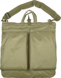 Military Flyer Helmet Shoulder Bags Olive