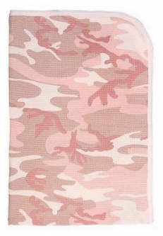 Baby Camouflage Pink Camo Infant Receiving Blanket