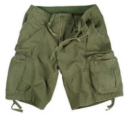 Vintage Cargo Shorts Olive Utility Cargo Shorts 2XL