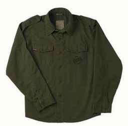 Fatigue Shirts Olive Drab Vintage Fatigue Shirt 2XL