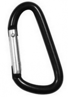 Carabiners 80Mm Carabiner Black