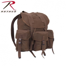 Rothco Canvas G.I. Style Soft Pack - Earth Brown