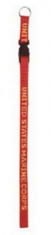 USMC Neck Strap Key Rings