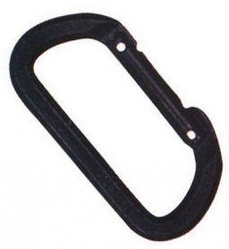 D Carabiners Climbing / Rappelling Gear Black