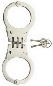 Deluxe Handcufffs Hinged Handcuffs