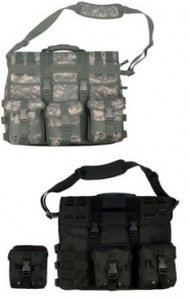 Tactical Laptop Bag/Briefcase Molle Black