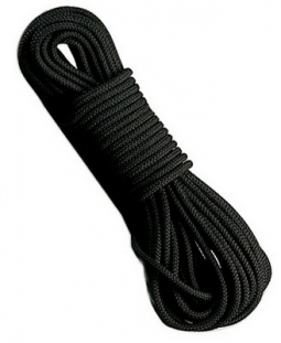 Camper's Utility Rope Black 50 Feet