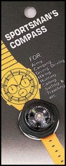 Camping Compass - Watchband Wrist Compasses