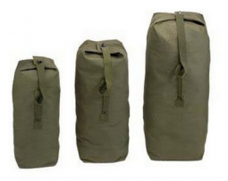 Canvas Military Olive Drab Duffle Bag