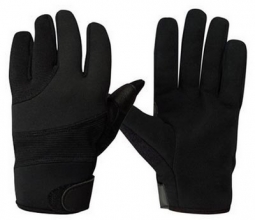 Police Gloves Street Shield Gloves Black