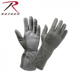 Military Style Heat Resistant Flight Gloves Foliage