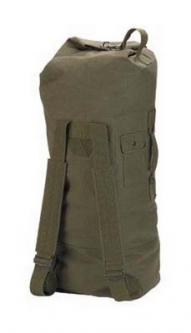 Military Style Duffle Bags - Olive Drab Canvas Duffles