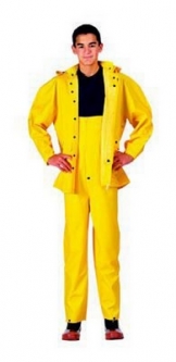 Deluxe Rainsuits - Yellow Pvc Rainsuit