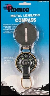 Military Compass - Metal Lensatic Compasses