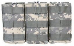 Digital Camo Mag Pouches Molle Triple Mag