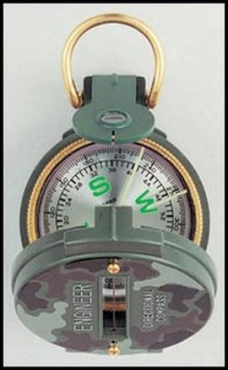 Military Lensatic Camouflage Compass - Military Compasses