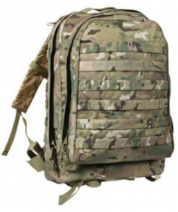 Multi-Camo Mollle II 3 Day Assault Pack