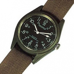 Military Quartz Watches Olive Drab Watch
