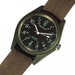 Military Quartz Watches Olive Drab Watch