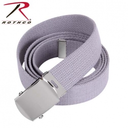 Rothco Military Web Belts- 44 Inch Chrome/Grey