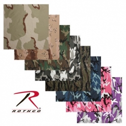 Camouflage Bandanas - Jumbo 27 in. Bandanas