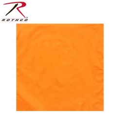 Rothco Bandana - Blaze Orange 27 Inch X 27 Inch