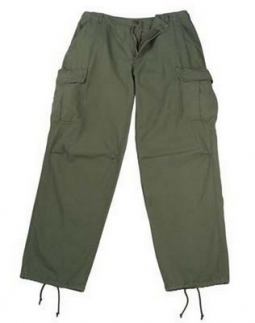 Vintage Fatigue Pants Olive Drab Vintage Cargo Pants 2XL